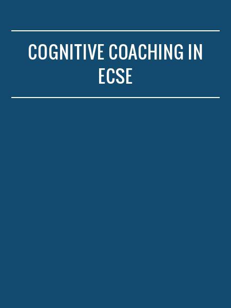 Cognitive Coaching in ECSE