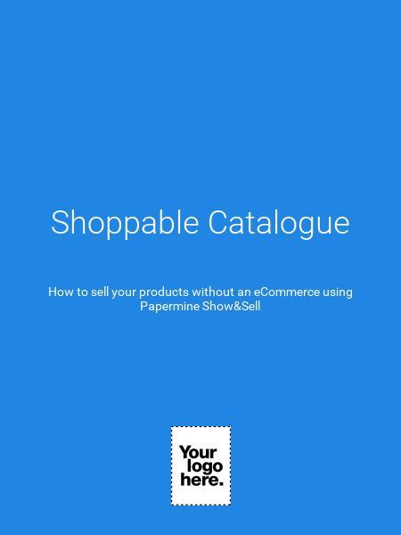 Shoppable Catalogue