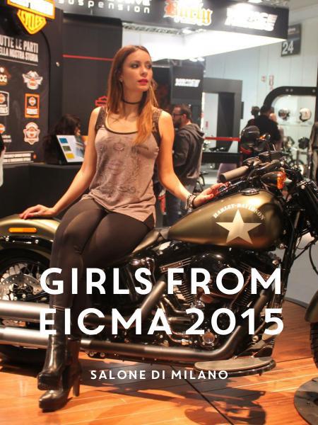 Le ragazze di Eicma 2015