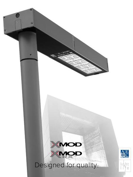 Xmod: efficient fixture for urban lighting
