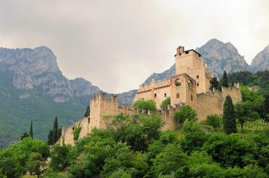 The Castle of Sabbionara (or Castle of Avio), in Trentino