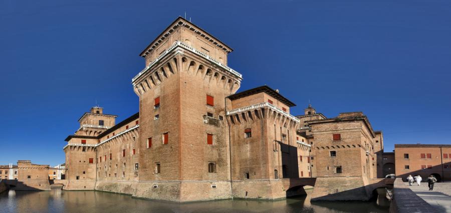 The Castle Estense in Ferrara