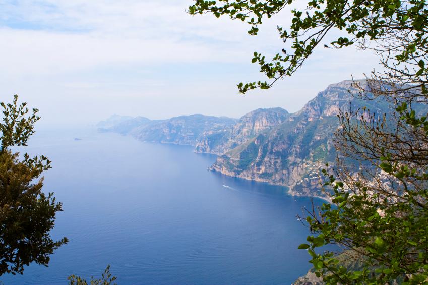 Sentiero degli Dei, or “God’s Trail,” on the Amalfi coast. The name says it all!