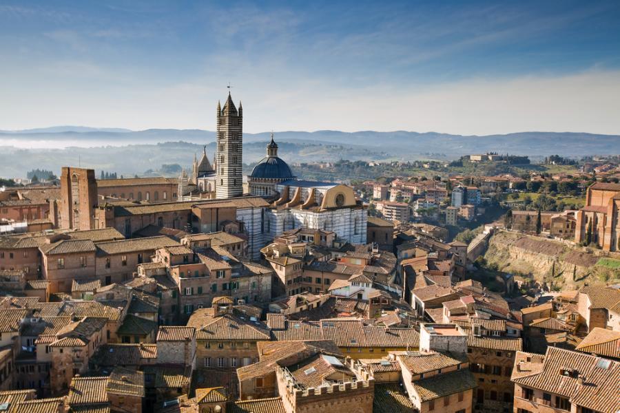 Beautiful Siena, an easy day trip from Florence