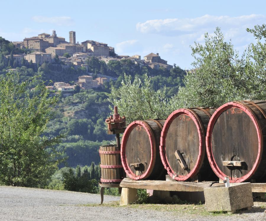 Montepulciano... and its wine
