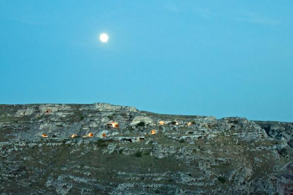 The Palaeolithic caves of Matera