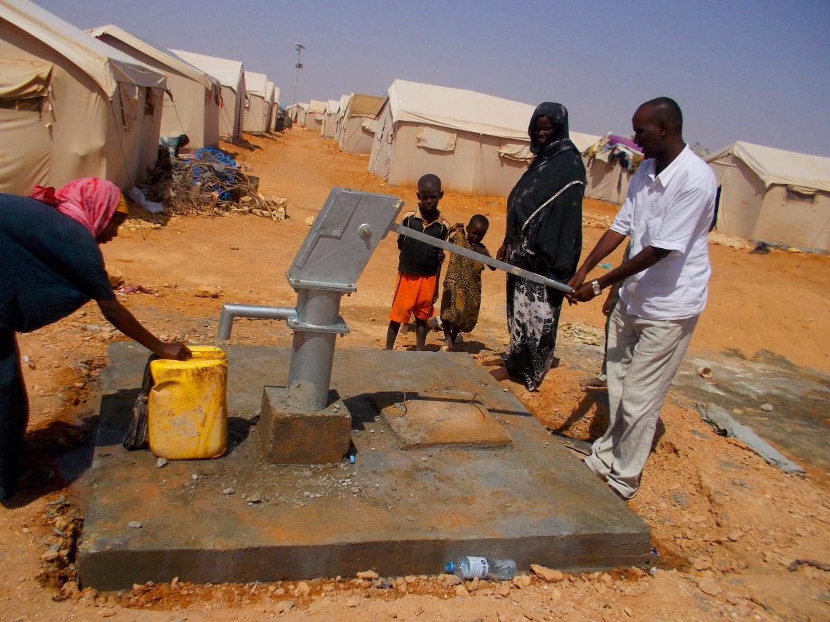 handover of the shallow well in Jowle, fot. PAH