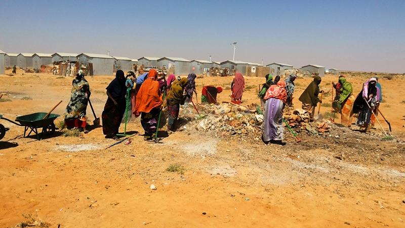 clean up campaign in 7 settlements in Jowle, fot. PAH