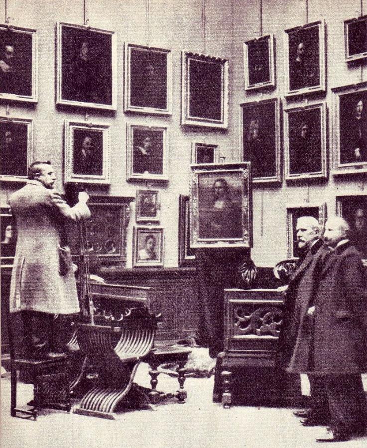 Gioconda a Firenze, Uffizi