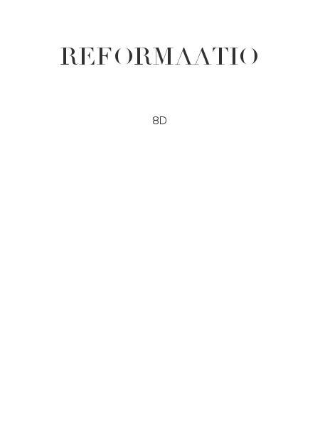 Reformaatio