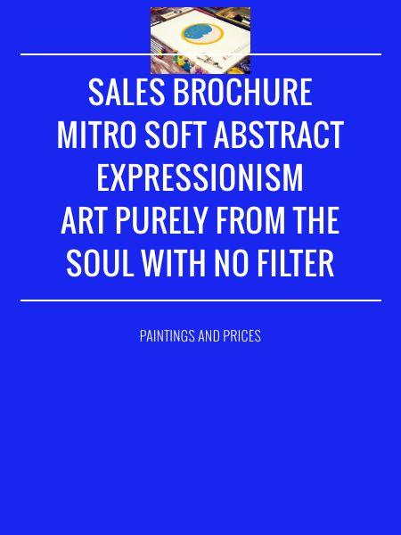 Sales BrochureMitro Soft Abstract Expressionism Art