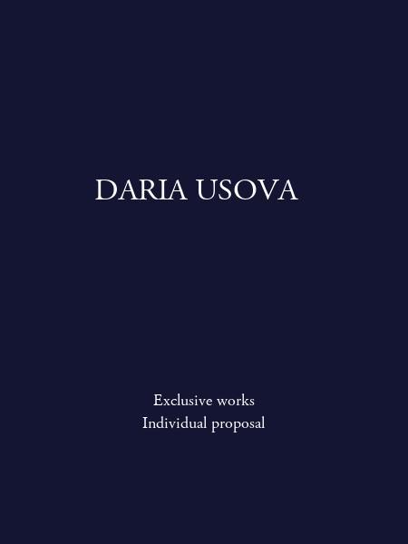 DARIA USOVA collages haute couture