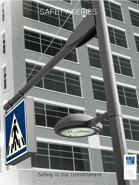 SAFETY SERIES: fixture for pedestrian crossing lighting