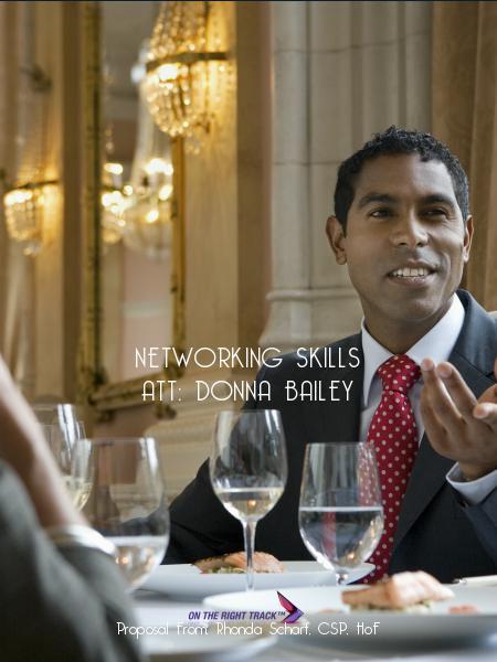 Networking Skills Att: Donna Bailey