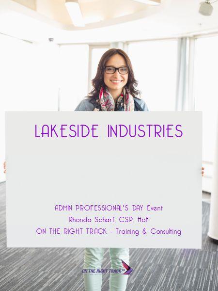 LAKESIDE INDUSTRIES