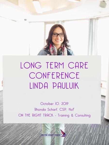 Long  Term Care Conference Linda Pauluik