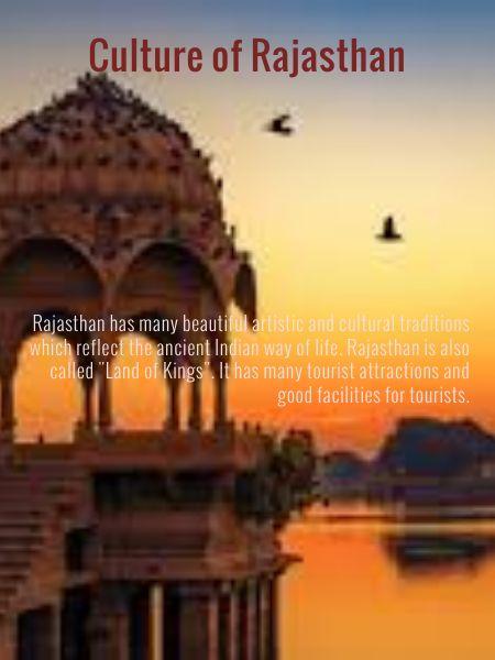 Culture of Rajasthan