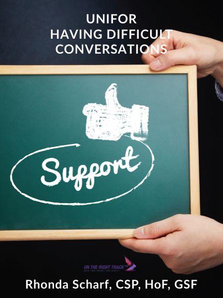 Unifor Having Difficult Conversations