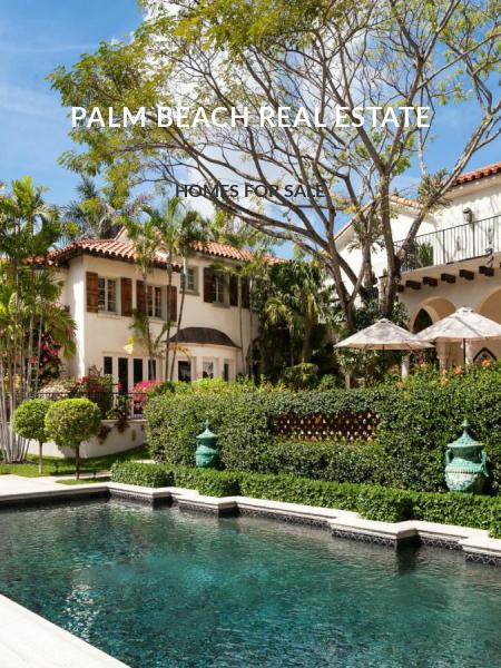 Palm Beach Real Estate