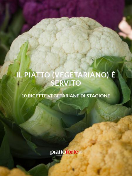 Il piatto (vegetariano) è servito