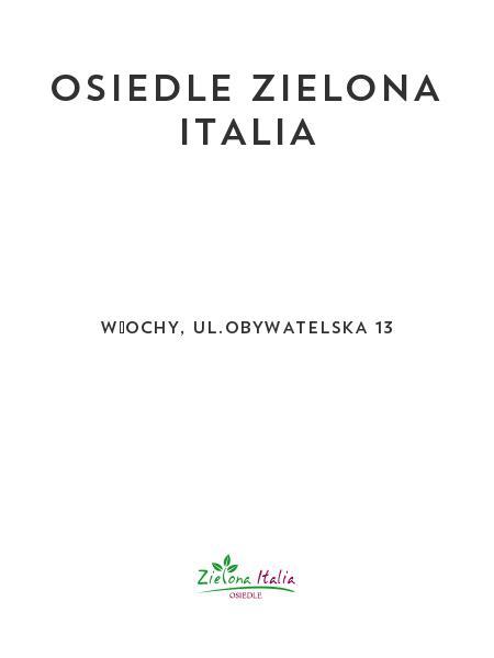 OSIEDLE ZIELONA ITALIA