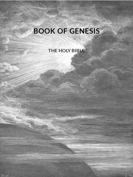 Book Of Genesis - The Holy Bible