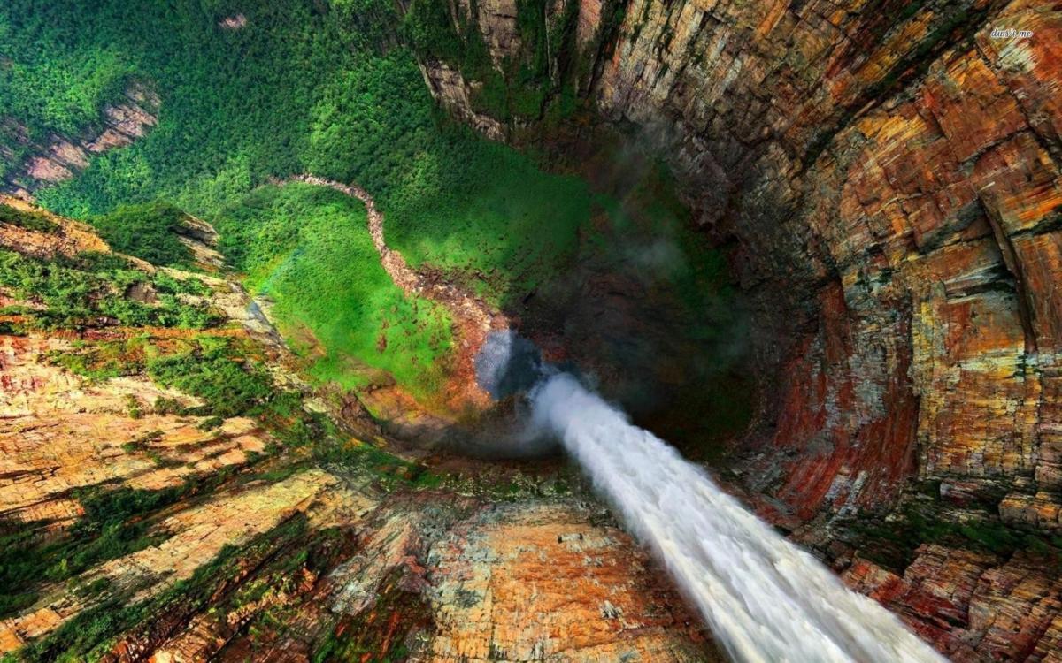 Cima de El Salto Ángel