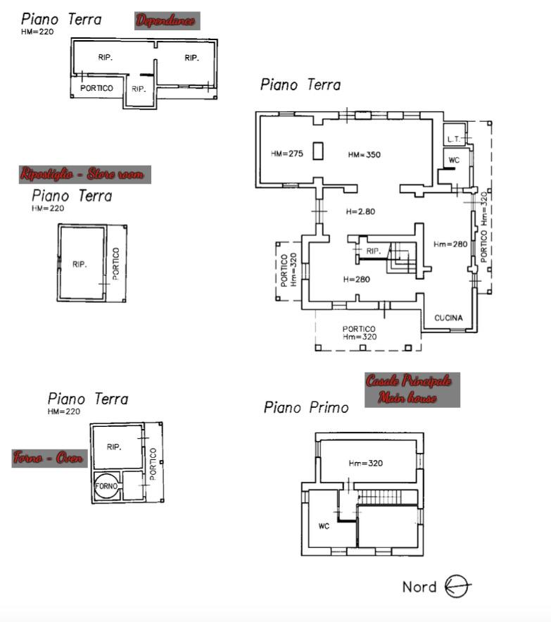 Planimetrie - House plans