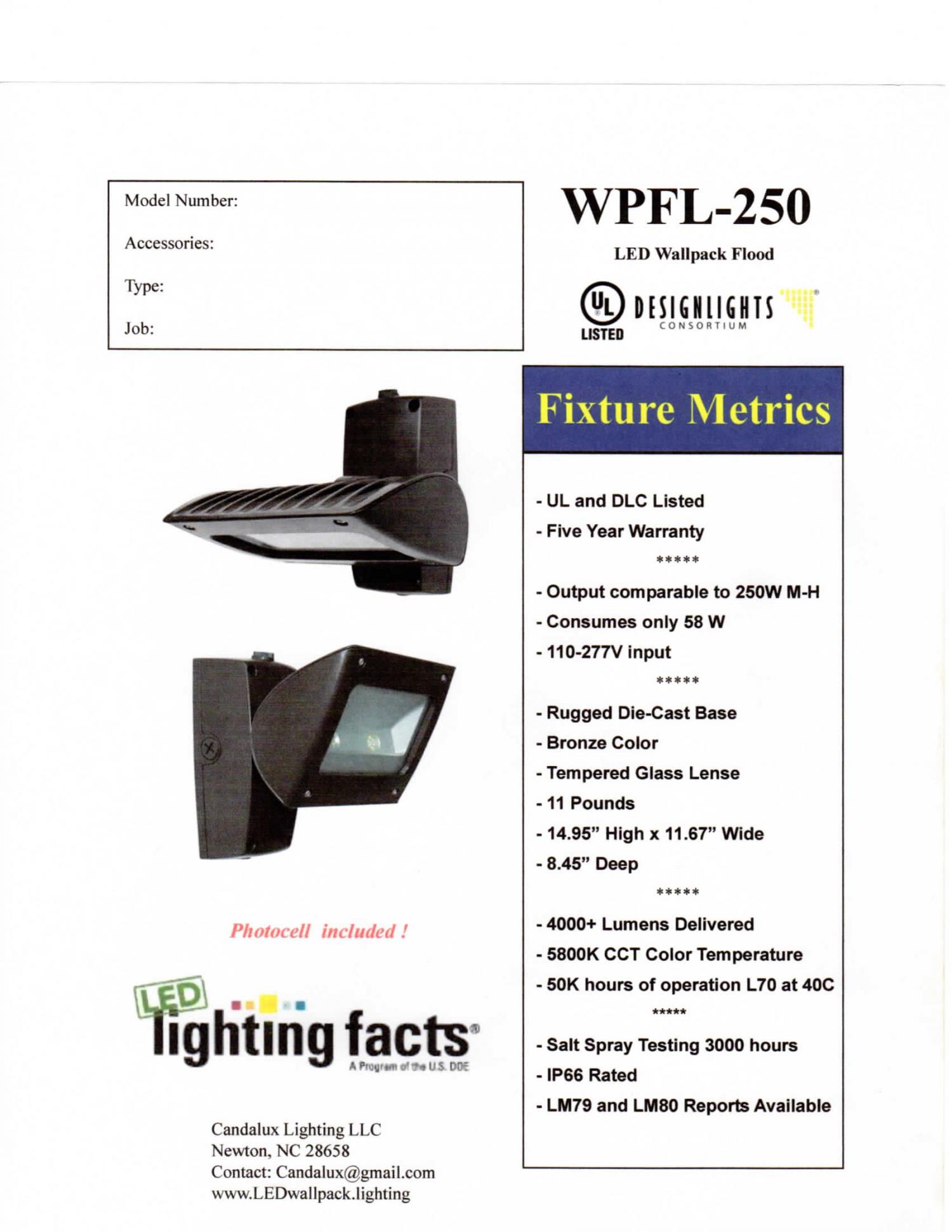 WPFL-250 LED