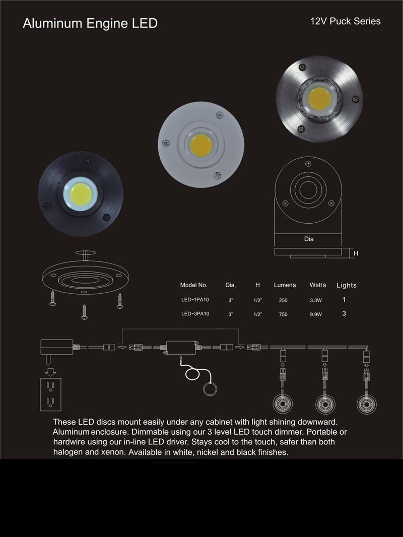 C-LED-1PA10-WHITE