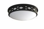 Diamond Lattice Flush Mount