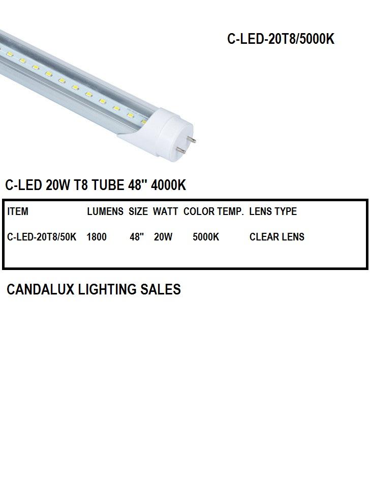 C-LED-20T8/50K