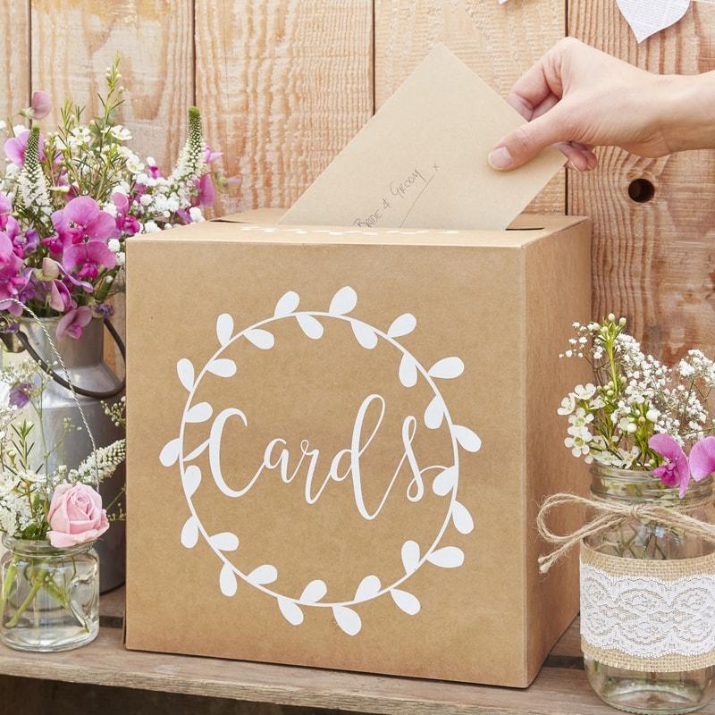 Rustic Card box £18