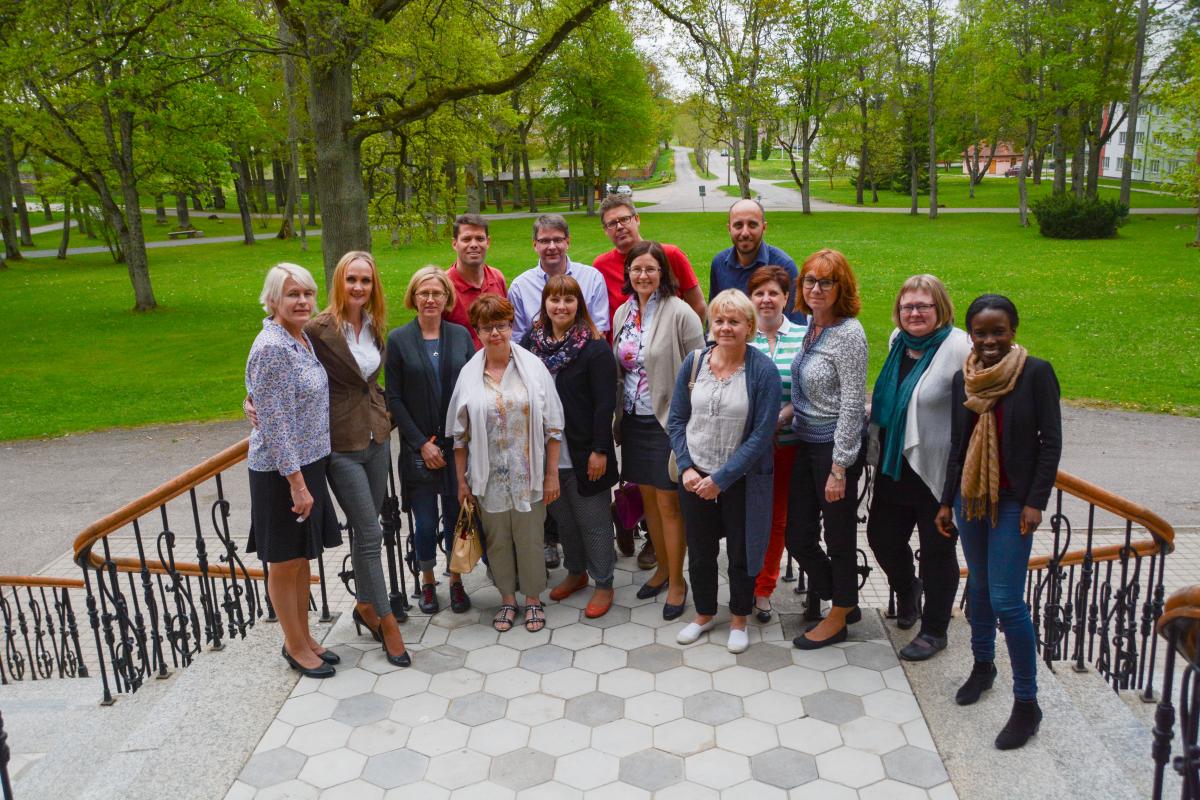 We did it!  - the project group in Viljandi, May 2016