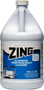 Nyco Products
ZING® Formula IV
Aluminum Pontoon/Boat Cleaner
Gals and Qts