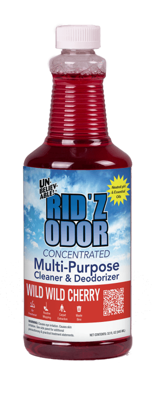 Core Products
UNBELIEVABLE!® 
RID’Z ODOR SUPER CONCENTRATE- WILD WILD CHERRY
32 Oz
