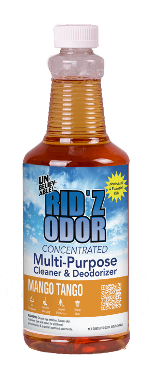 Core Products
UNBELIEVABLE!® 
RID’Z ODOR SUPER CONCENTRATE- MANGO TANGO
32Oz