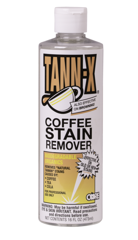 Core Products
UNBELIEVABLE!® 
COFFEE STAIN REMOVER
Coffee & Tannin Stain Remover
32Oz