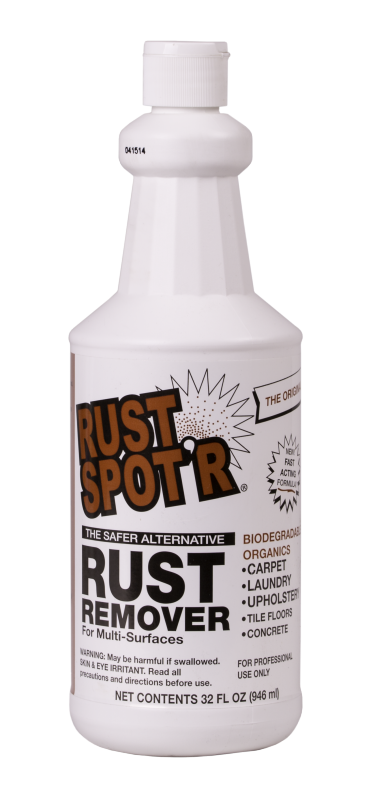 Core Products
UNBELIEVABLE!® 
RUST SPOT’R®
RUST REMOVER
All Purpose Rust Remover
32OZ