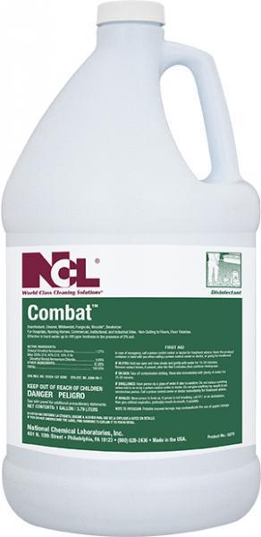 National Chemical Laboratories, Inc.
COMBAT™
Disinfectant, Cleaner, Mildewstat, Fungicide, Virucide*, Deodorizer