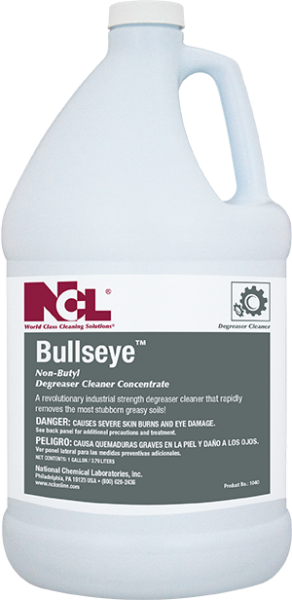 National Chemical Laboratories, Inc. 
BULLSEYE™
Non-Butyl Cleaner / Degreaser