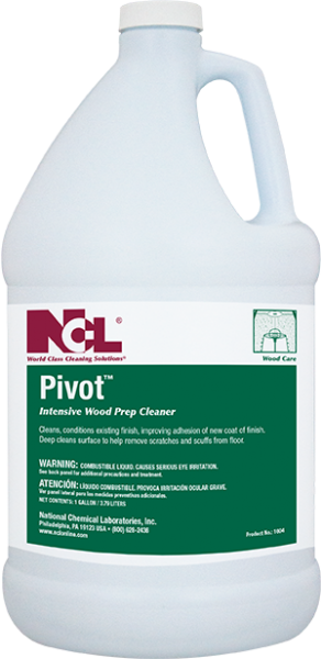 National Chemical Laboratories, Inc
PIVOT™
Intensive Wood Prep Cleaner