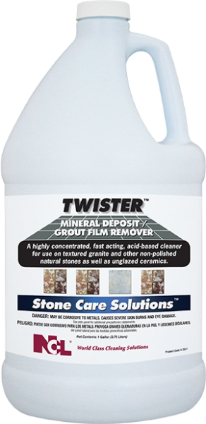 National Chemical Laboratories, Inc
TWISTER™
Mineral Deposit / Cement Film Remover