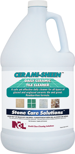 National Chemical Laboratories, Inc.
CERAMI-SHEEN™
Daily Ceramic Tile Cleaner