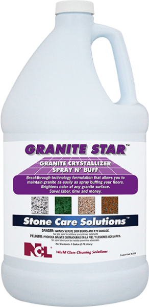 National Chemical Laboratories, Inc.
GRANITE STAR™
Crystallizer Spray N' Buff