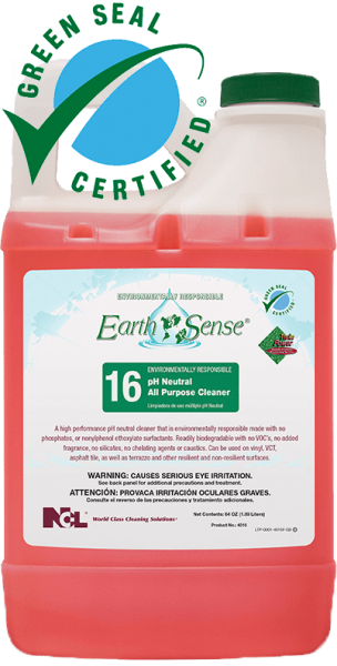 National Chemical Laboratories, Inc.
EARTH SENSE® #16
pH Neutral All Purpose Cleaner