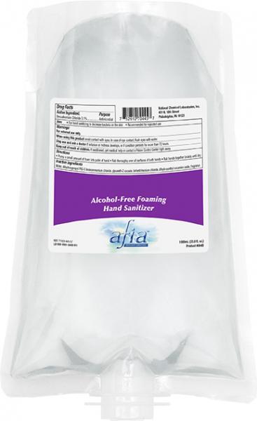 National Chemical Laboratories, Inc.
Afia™ ALCOHOL-FREE Foaming Hand Sanitizer 