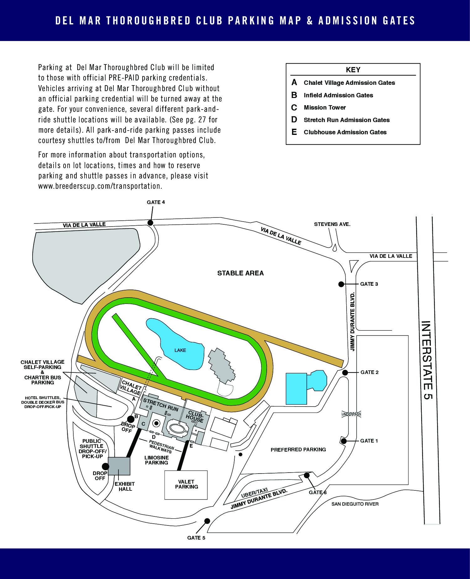 The Breeders' Cup at Del Mar Event Brochure