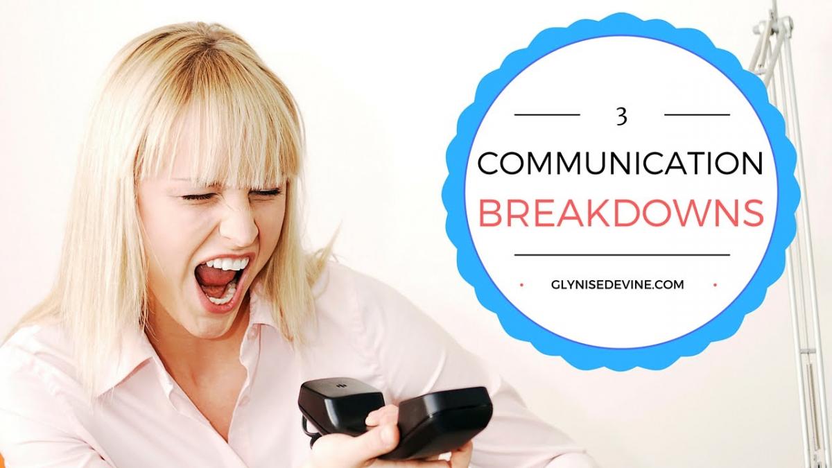3 Breakdowns in Communication   Glynis E  Devine