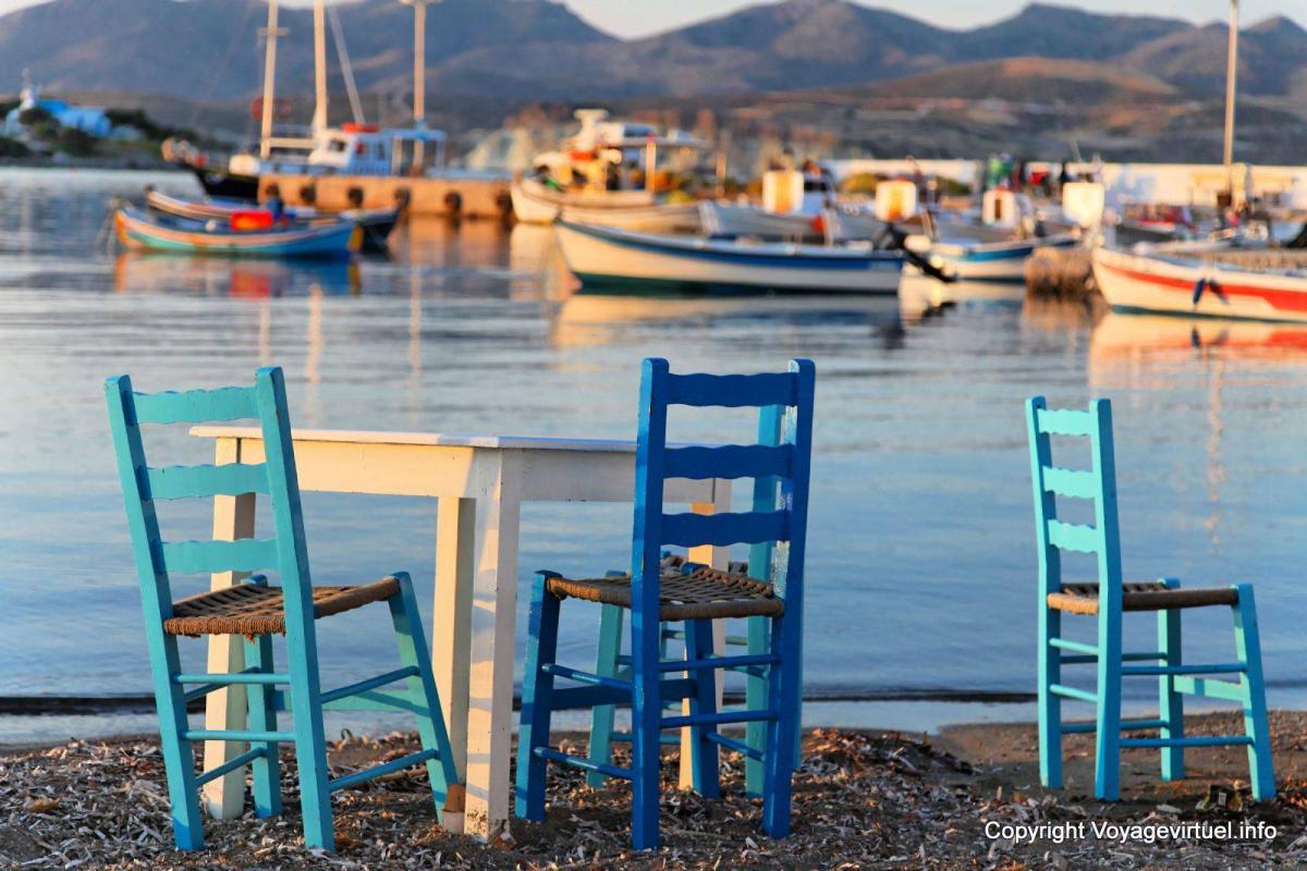 A spectacular dinner can be set at restaurant 

"Armenaki".